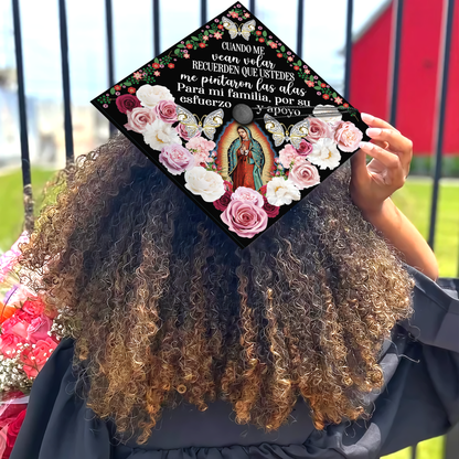 Cuando Me Veas Graduation Cap Decoration, Gifts for Mexican, Class of 2024