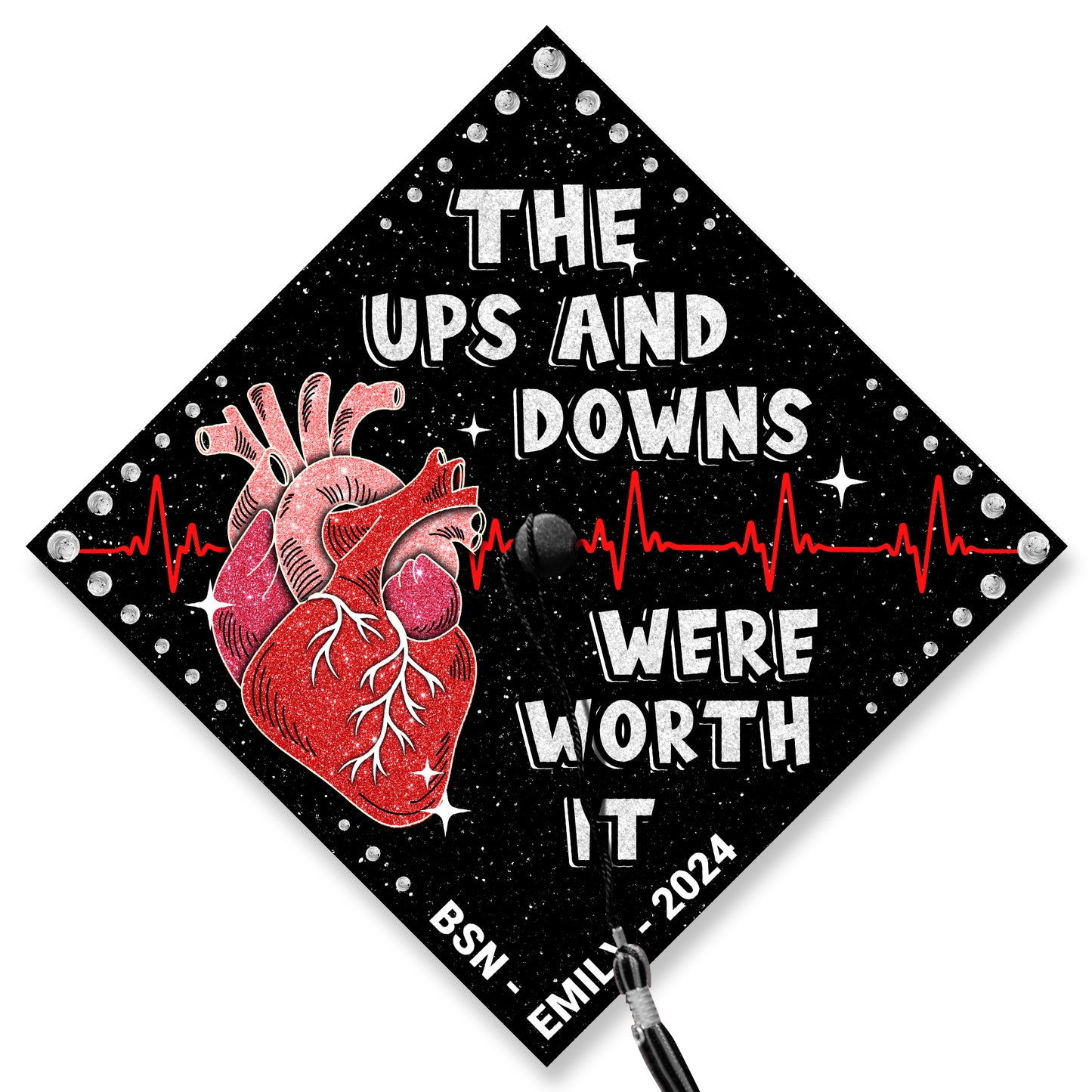 Customized Nursing Cap Decoration, Gifts for New Nurse