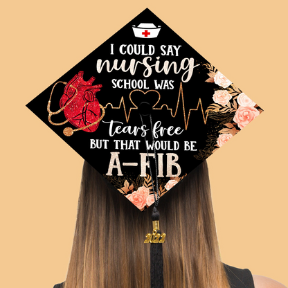 Funny Nurse Graduation Cap Topper, Nursing Grad Cap Decoration, Class of 2024